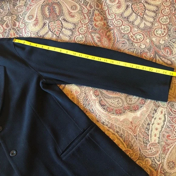 Armani Collezioni Men’s Black Sports Coat - Picture 8 of 9